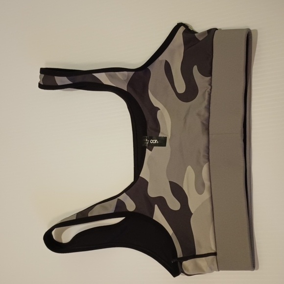 Cor By Ultracor Grey Camo Sports Bra A17 - Picture 2 of 6